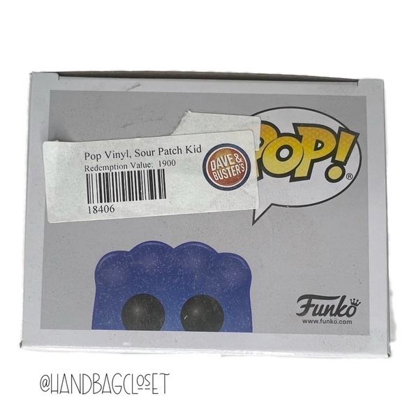Funko Pop Blue Raspberry Sour Patch Kid #04 Vinyl Figure New In Box - Picture 2 of 7